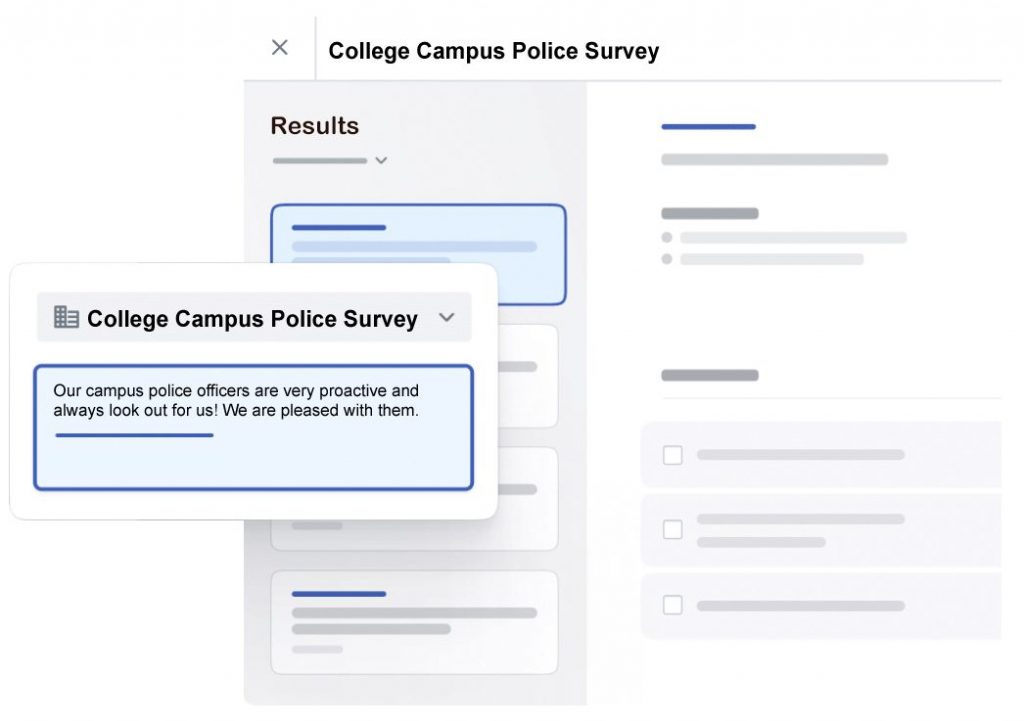 Campus Police Survey
