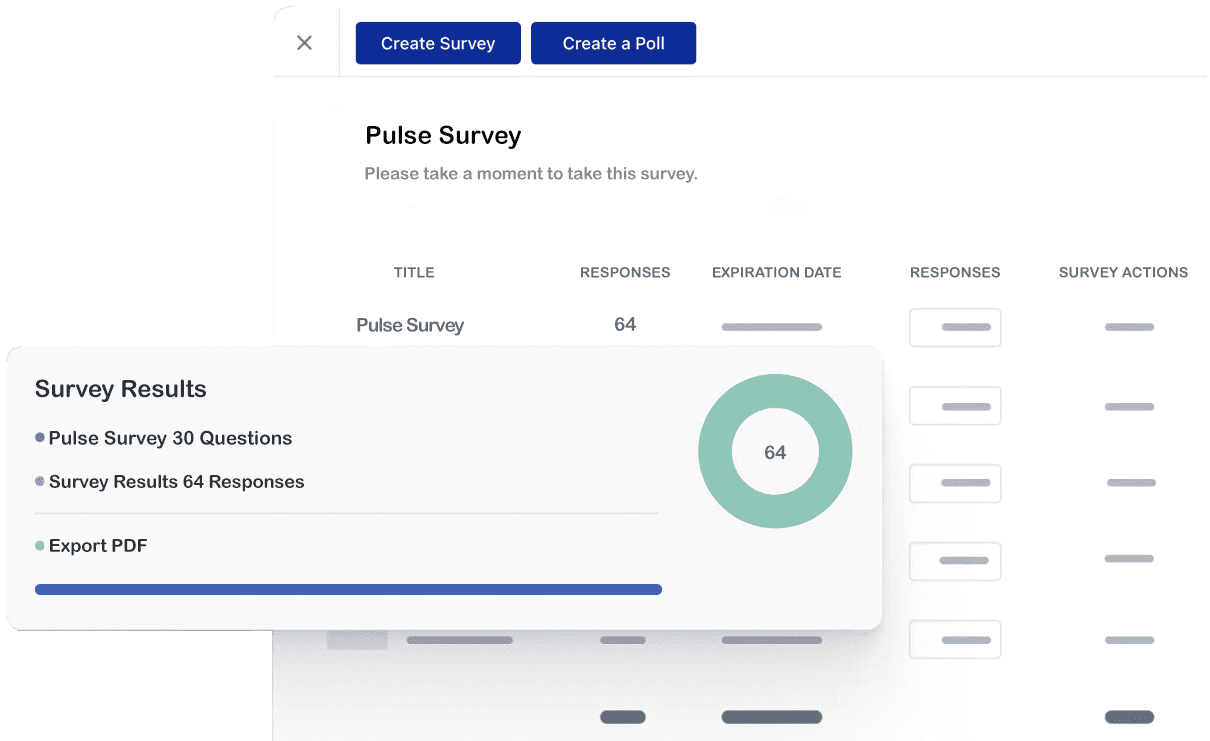 Pulse Survey Result