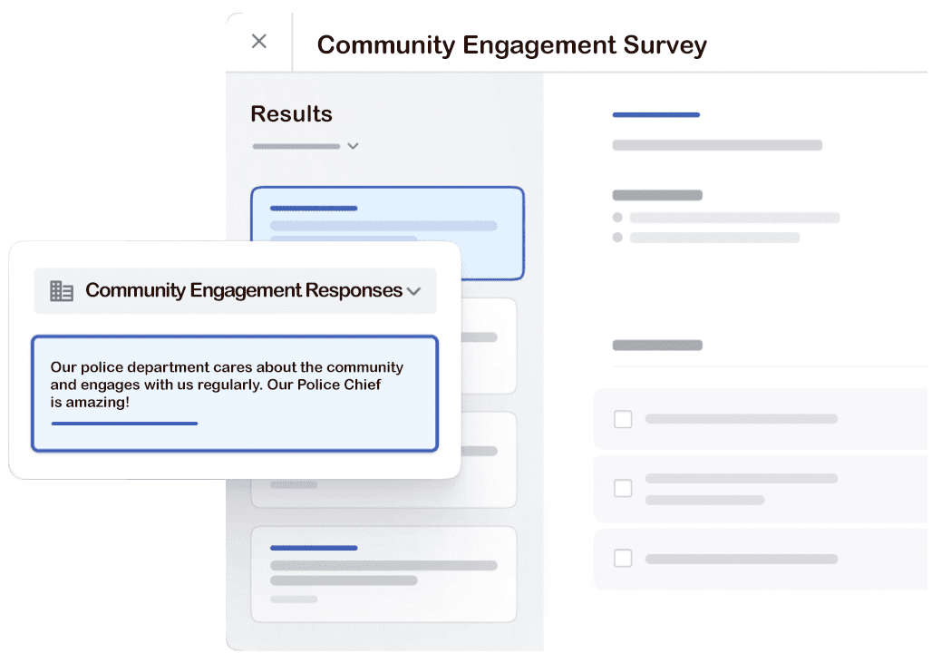 Community Engagement Surveys