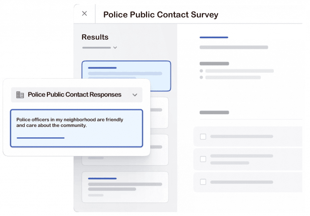 Police Public Contact Surveys Officer Survey