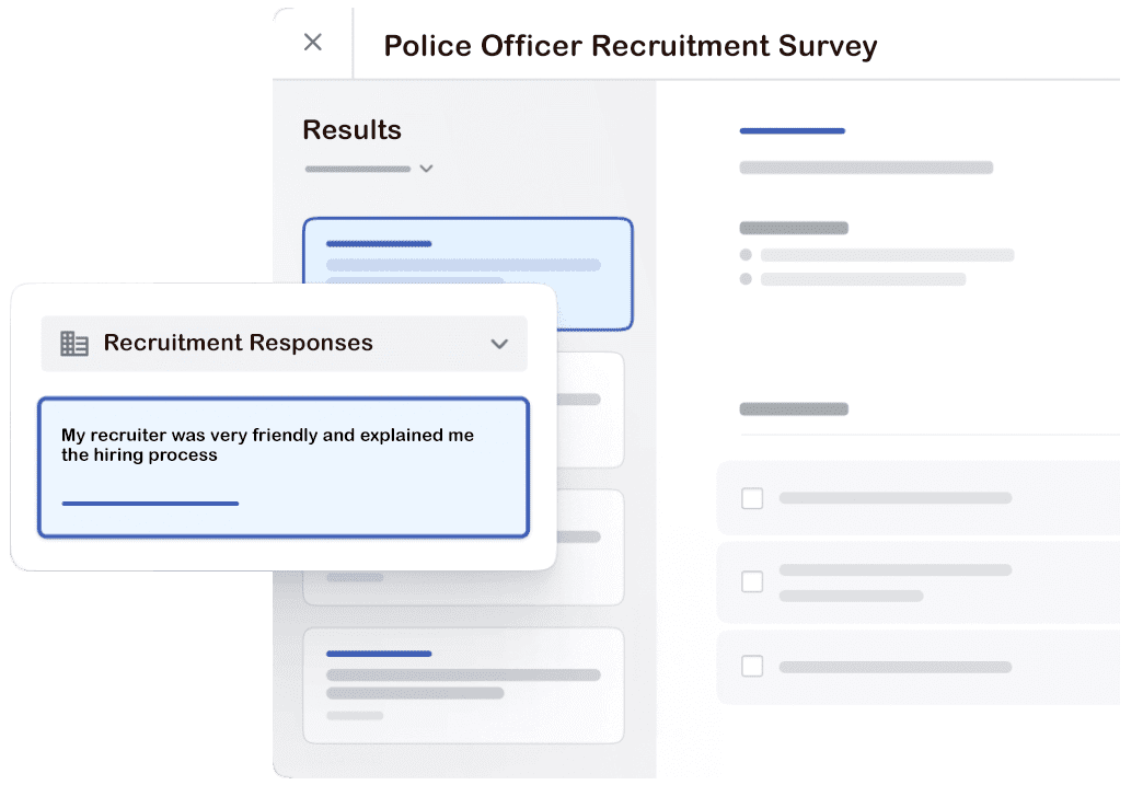 Recruitment Surveys