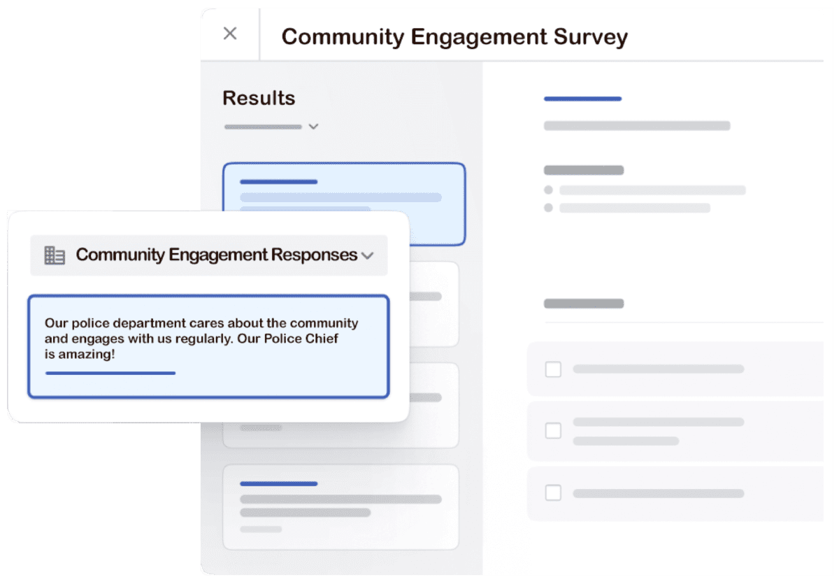 Community Engagement Surveys