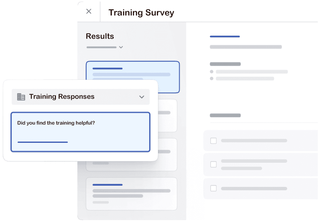 Training Surveys Header